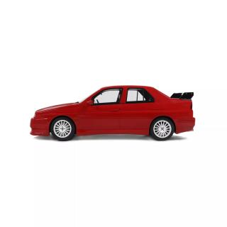 ALFA ROMEO 155 GTA STRADALE ALFA RED 130 1993 OttO mobile 1:18 Resinemodell (Türen, Motorhaube... nicht zu öffnen!)